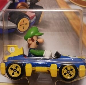 Luigi Mach 8 - Hot Wheels Mario Kart